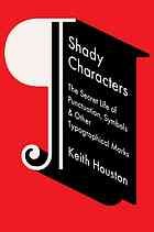 Cover of Shady characters by Keith Houston