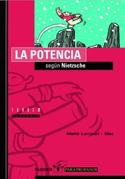 Front cover of La potencia según Nietzsche by Maite Larrauri