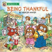Front cover of Being Thankful Board Book by Mercer Mayer