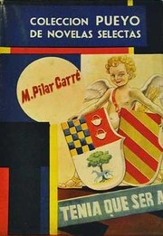 Cover of Tenía que ser así by María del Pilar Carré