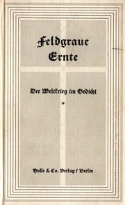 Cover of Feldgraue Ernte by Karl Rauch