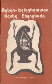 Front cover of Agbon-izeloghomwan Kevbe Ehengbuda by Osemwegie Ebohon