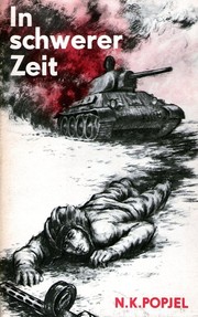 Cover of In schwerer Zeit by Nikolai Kirillowitsch Popjel