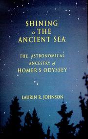 Front cover of Shining in the ancient sea by Laurin R. Johnson