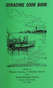 Cover of Ocracoke cook book by United Methodist Church (Ocracoke, N.C.). Woman's Society of Christian Service