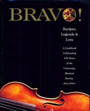 Cover of Bravo! Recipes, Legends & Lore by Peter Matthews
