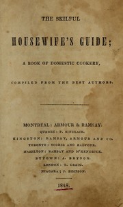 Cover of The Skilful housewife's guide by Unknown