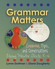 Front cover of Grammar Matters by Lynne R. Dorfman