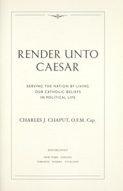 Cover of Render unto Caesar by Charles J. Chaput