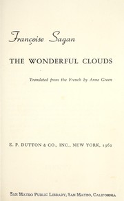 Front cover of Les merveilleux nuages by Françoise Sagan