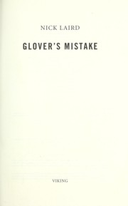 Cover of Glover's mistake by Nick Laird