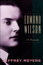 Front cover of Edmund Wilson by Jeffrey Meyers
