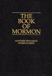 Cover of The Book of Mormon by Joseph Smith, Jr.