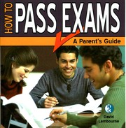 Cover of How to Pass Exams A Parent's Guide by David Lambourne