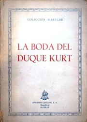 Front cover of La boda del Duque Kurt = Talia by Valeria León