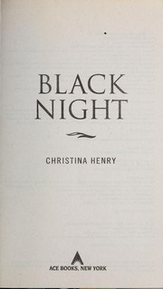 Front cover of Black Night by Christina Henry