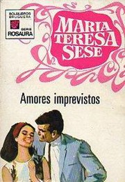 Front cover of Amores imprevistos by María Teresa Sesé