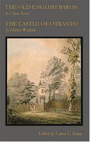 Cover of The old English baron by Clara Reeve