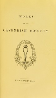 Front cover of The life of the Hon. Henry Cavendish by Wilson, George