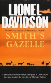 Cover of Smith's gazelle by Lionel Davidson
