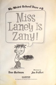 Front cover of Miss Laney is zany! by Dan Gutman