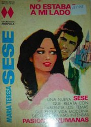 Front cover of No estabas a mi lado by María Teresa Sesé