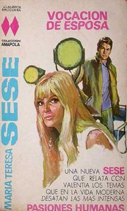 Front cover of Vocación de esposa by María Teresa Sesé