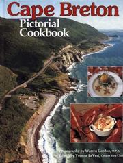 Front cover of Cape Breton Pictorial Cookbook by Leveve