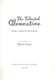 Cover of The Talented Clementine by Sara Pennypacker