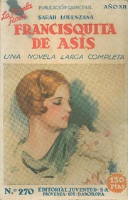 Cover of Francisquita de Asís by Sarah Lorenzana