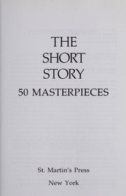Front cover of The Short story, 50 masterpieces by Unknown
