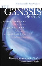 Front cover of The G3n3sis debate by J. Ligon Duncan III