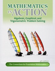 Cover of Mathematics in action by Consortium for Foundation Mathematics Staff