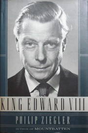 Cover of King Edward VIII by Philip Ziegler