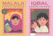 Front cover of Malala A Brave Girl from Pakistan/Iqbal A Brave Boy from Pakistan by Jeanette Winter