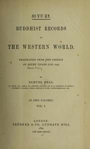 Front cover of Si-yu-ki. Buddhist records of the Western World by Xuanzang