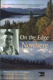 Front cover of On the edge of nowhere by James Huntington