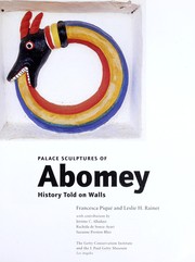 Front cover of Palace sculptures of Abomey by Francesca Piqué