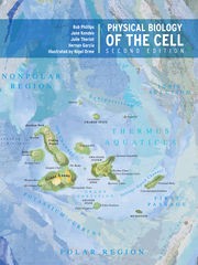 Front cover of Physical Biology of the cell by Rob Philips