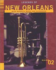 Front cover of Legends of New Orleans (Blue Marble's Music Guidebook Collections) by Pableaux Johnson