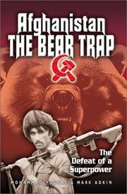 Cover of Afghanistan, The Bear Trap by Mohammad Yousaf