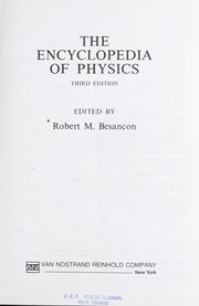 Front cover of The Encyclopedia of physics by Robert M. Besancon