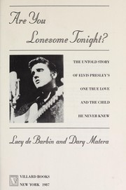 Front cover of Are you lonesome tonight? by Lucy De Barbin