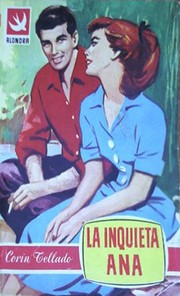 Front cover of La inquieta Ana by Corín Tellado