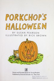 Cover of Porkchop's Halloween by Susan Pearson