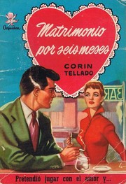 Front cover of Matrimonio por seis meses by Corín Tellado