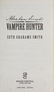 Cover of Abraham Lincoln by Seth Grahame-Smith