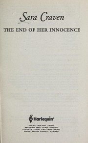Front cover of The end of her innocence by Sara Craven
