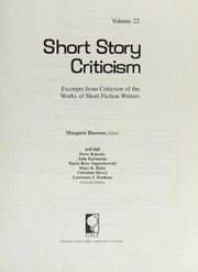 Front cover of Short story criticism by Unknown