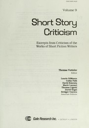 Cover of Short Story Criticism by Thomas Votteler